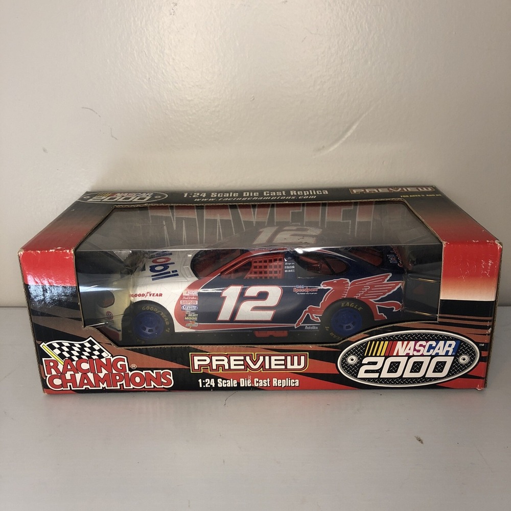 1/24 NASCAR Jeremy Mayfield #12 2000 Mobil Racing Champions Diecast